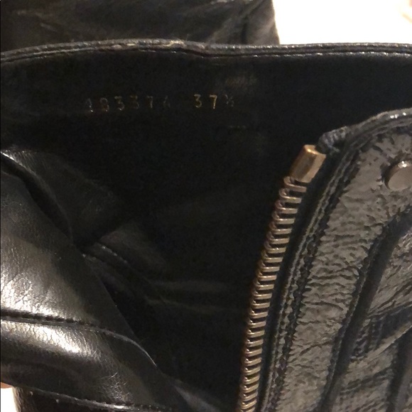 NWOTBlack vegan leather boots - Picture 4 of 5